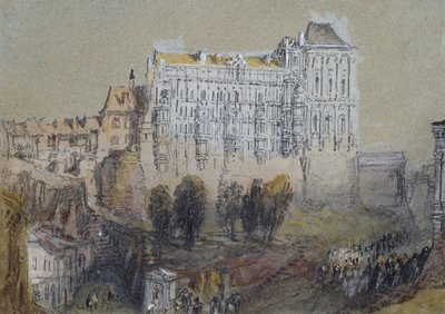 Palazzo di Blois, c. 1830 da Joseph Mallord William Turner